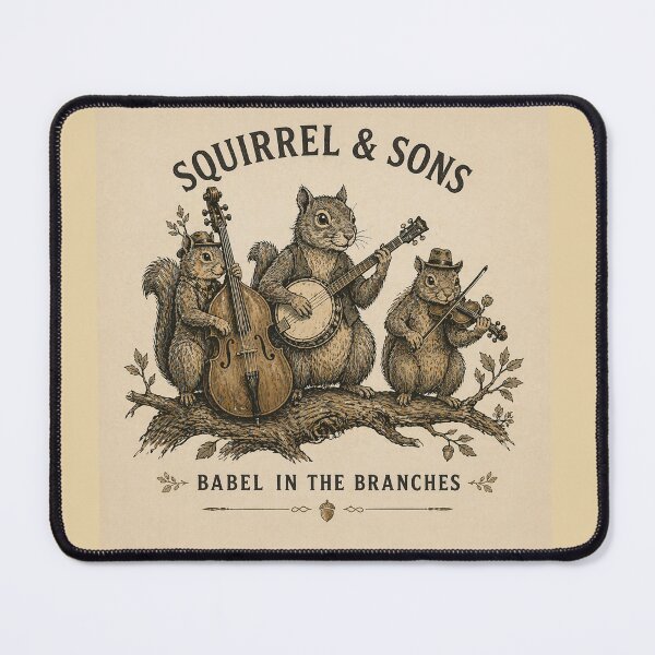 Item preview, Babel in the Branches - Squirrel Folk Band designed and sold by SecretSquirrellDesigns.