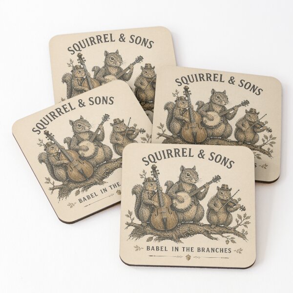 Item preview, Babel in the Branches - Squirrel Folk Band designed and sold by SecretSquirrellDesigns.