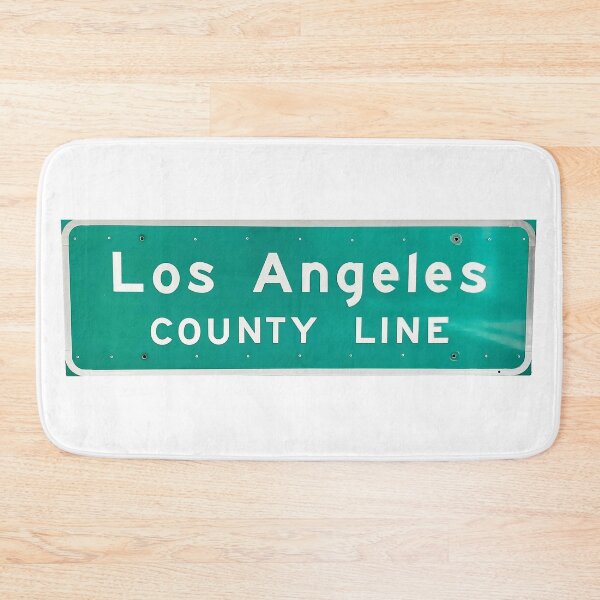 Item preview, Interstate 5 South Los Angeles County Sign – Classic California Highway Design designed and sold by PIXEL POP DESIGNS - Beyond the Norm!.