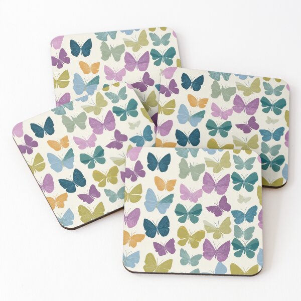 Item preview, Vintage Butterfly Pattern Aesthetic Design designed and sold by NicolasGlowArt.