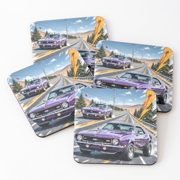 Item preview, Purple American Muscle Car designed and sold by Crazy Ronald.