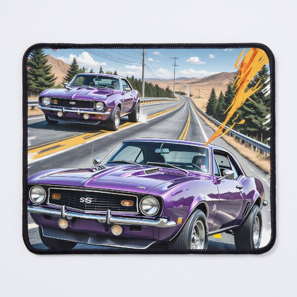 Item preview, Purple American Muscle Car designed and sold by Crazy Ronald.