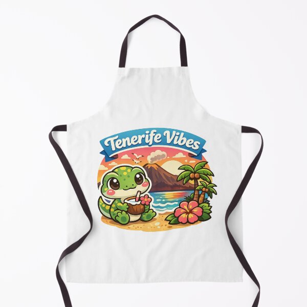 Item preview, Cute Tenerife Gecko Sticker – Tropical Canary Islands Vibes designed and sold by ZYNORAworld.