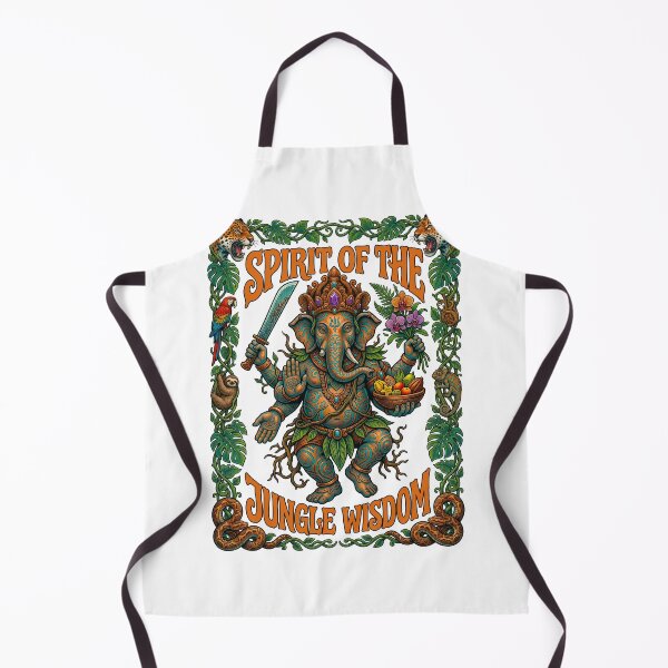 Item preview, Spirit of the Jungle Wisdom Ganesha designed and sold by TeeARTHY.
