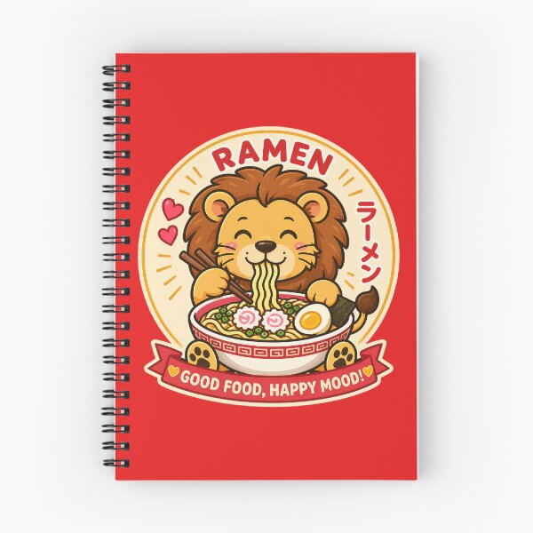 Item preview, Corgi Lion Eating Ramen designed and sold by DinoDesign02.