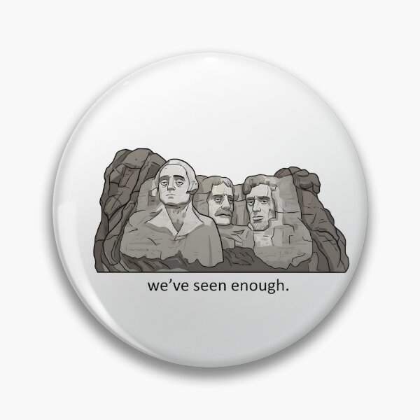 Item preview, Mount Rushmore Minimalist Premium Design designed and sold by TiredSociety.