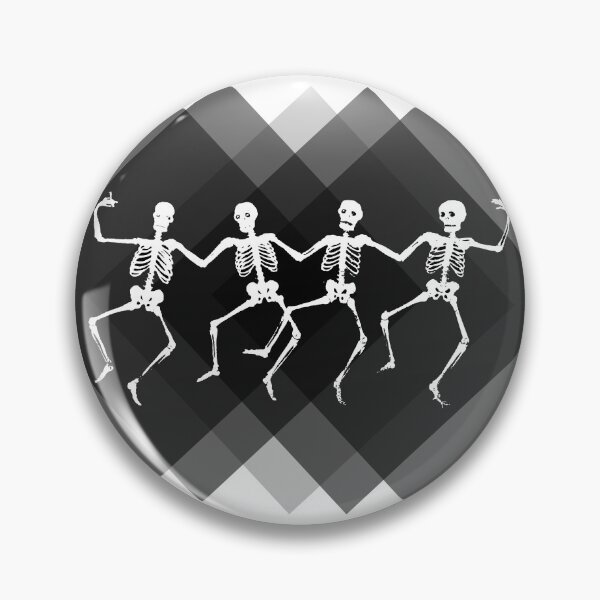 Item preview, Dancing Skeletons designed and sold by lulart-shop.