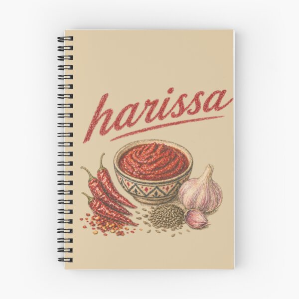 Item preview, Harissa – Spicy Tunisian Cuisine Design designed and sold by JOANNASKAH.