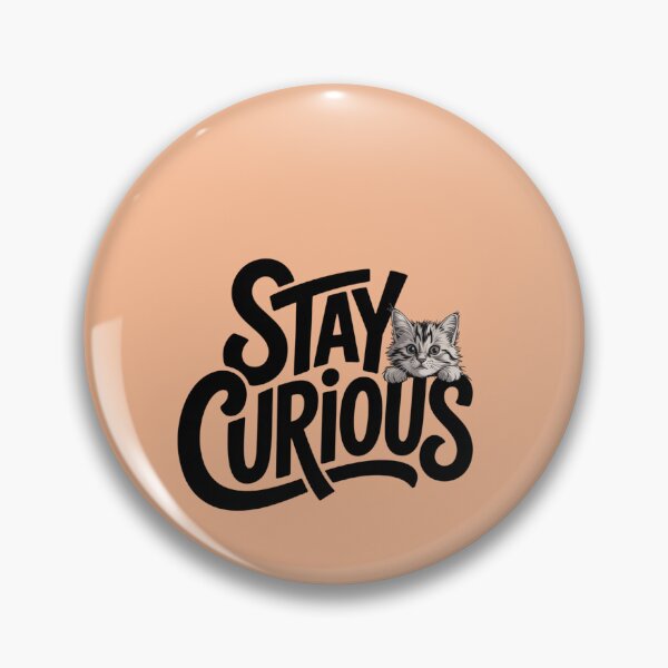 Item preview, Cat - Stay Curious designed and sold by 123ks.
