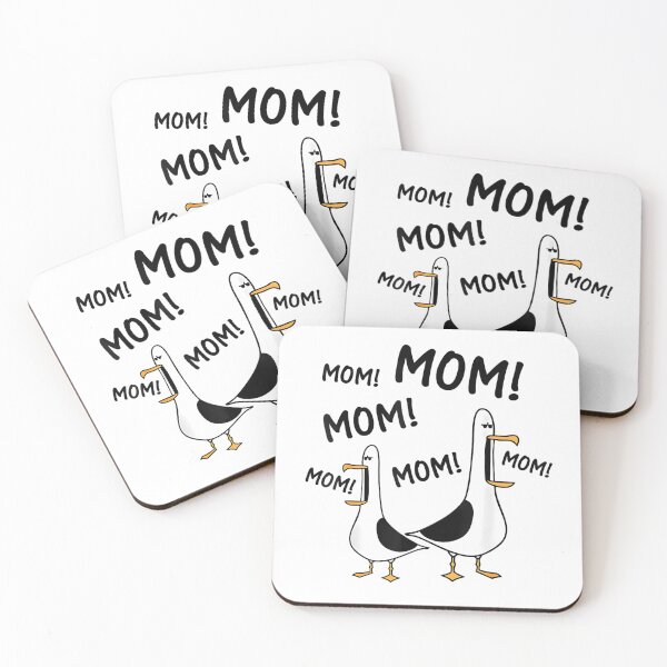 Item preview, Mommy Mom Seagulls Mother Bird Ocean Mother's Day designed and sold by FerminVigo.
