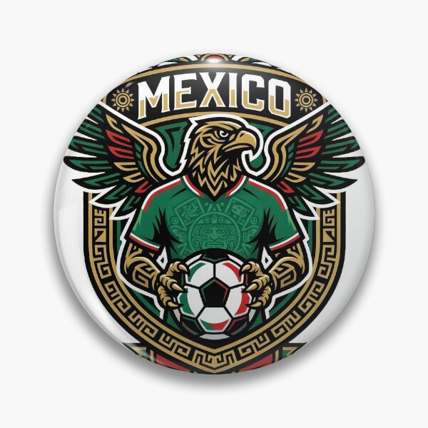 Item preview, Mexico Eagle Soccer Emblem designed and sold by Art Intelligence.