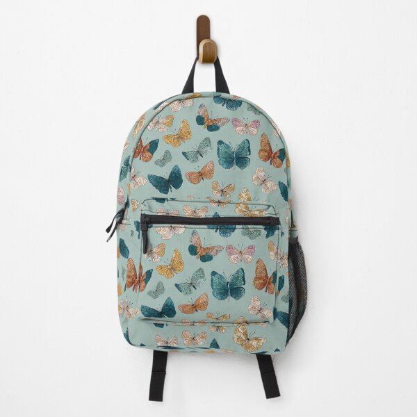 Item preview, Vintage Butterfly Pattern Aesthetic Nature Art designed and sold by NicolasGlowArt.