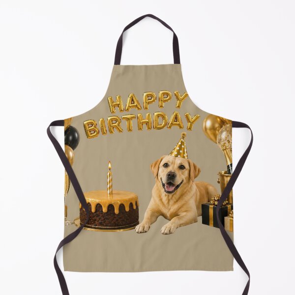 Item preview, Labrador Happy Birthday Dog Card designed and sold by GivingJoy.