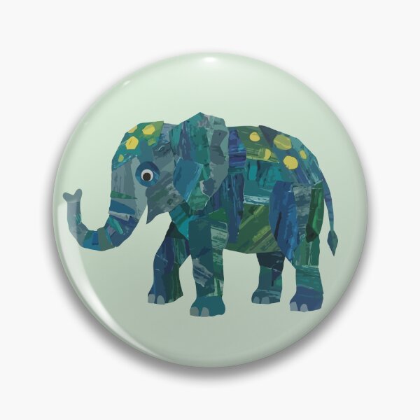Item preview, Painted Patchwork Elephant designed and sold by Catzura.