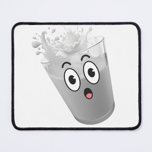 Item preview, Cute Milk Splash Cartoon Character Funny Drink Sticker designed and sold by Pandey14.