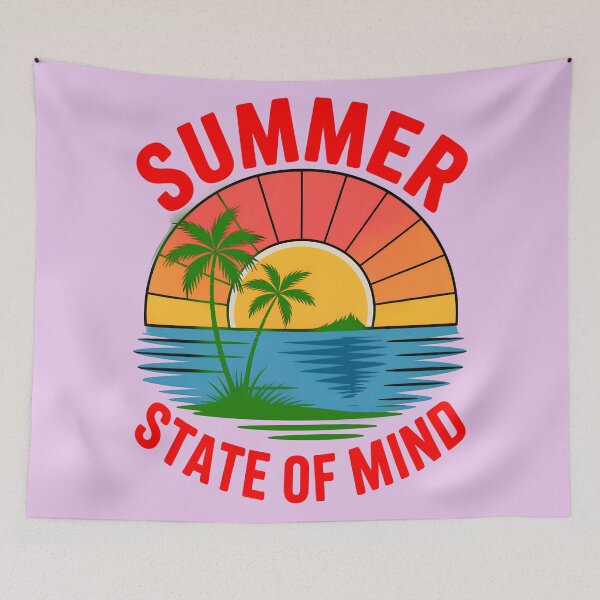 Item preview, Summer state of mind Design 1 designed and sold by DigitalandPhoto.