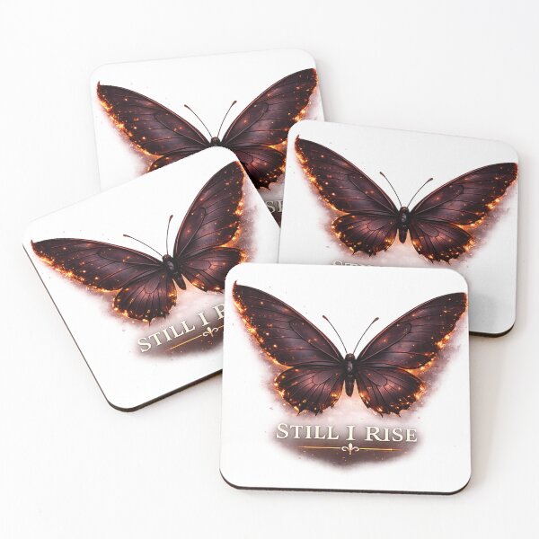 Item preview, Still I Rise Butterfly – Dark Empowerment Aesthetic Design designed and sold by DreamelleStudio.