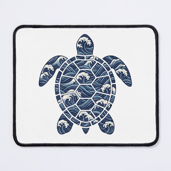 Item preview, The Great Wave Sea Turtule  designed and sold by shellle in the ocean.
