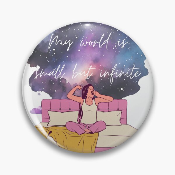 Item preview, my worls is small but infinite designed and sold by creativityisfun.