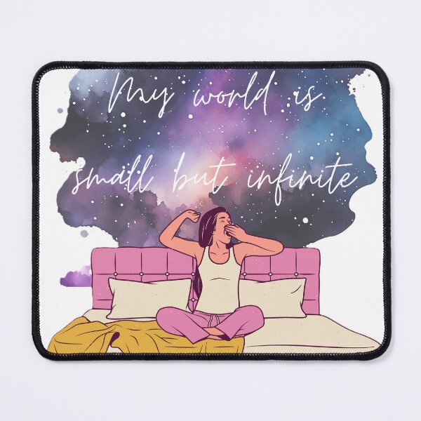 Item preview, my worls is small but infinite designed and sold by creativityisfun.