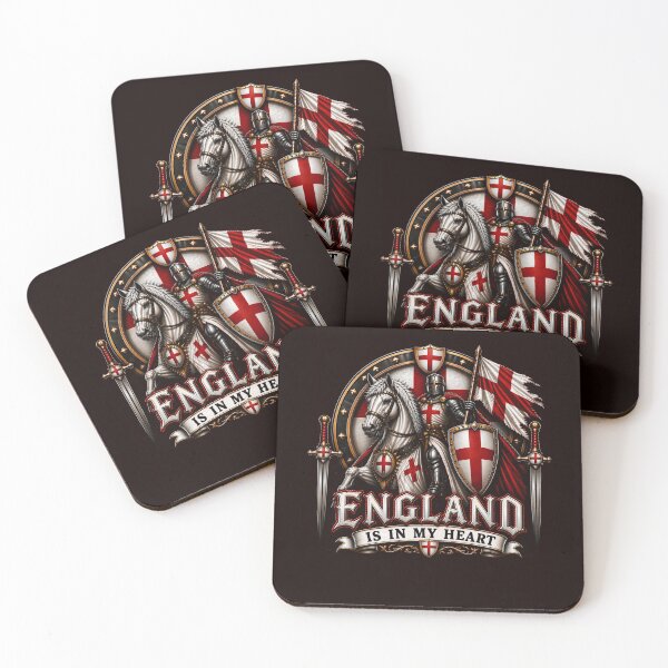 Item preview, England St George Flag Design Patriotic In My Heart St Georges Day English Flag Design designed and sold by adsman68.