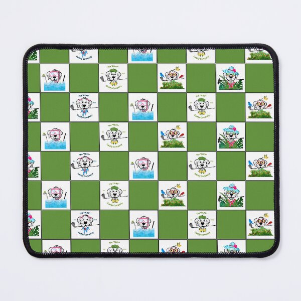 Item preview, Checkered "Ruff" Caddy Company designed and sold by Birdie Queens.