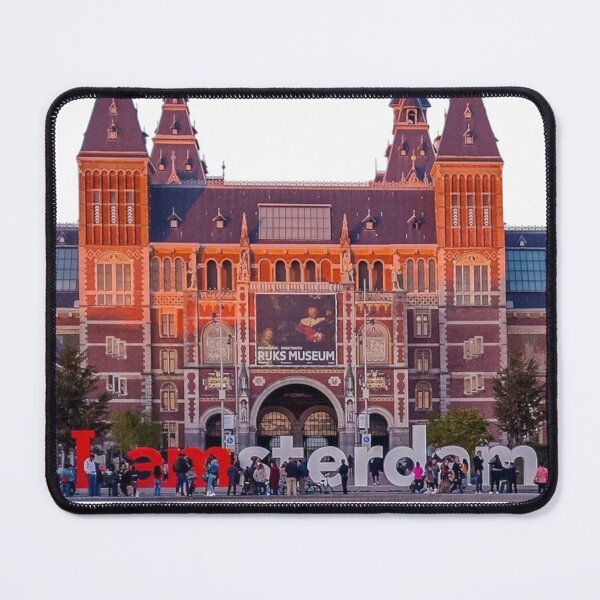 Item preview, Amsterdam Aesthetic T-Shirt | Vintage City Design | Travel Lover Tee designed and sold by MedCanvas.
