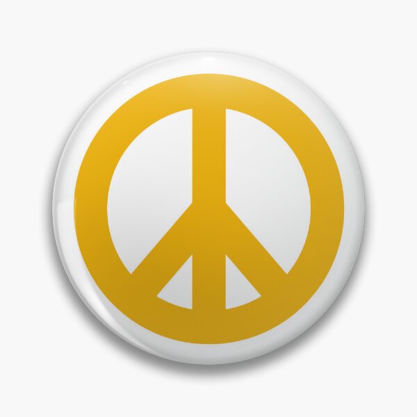 Item preview, Peace sign - yellow designed and sold by Inspirationmotivation.