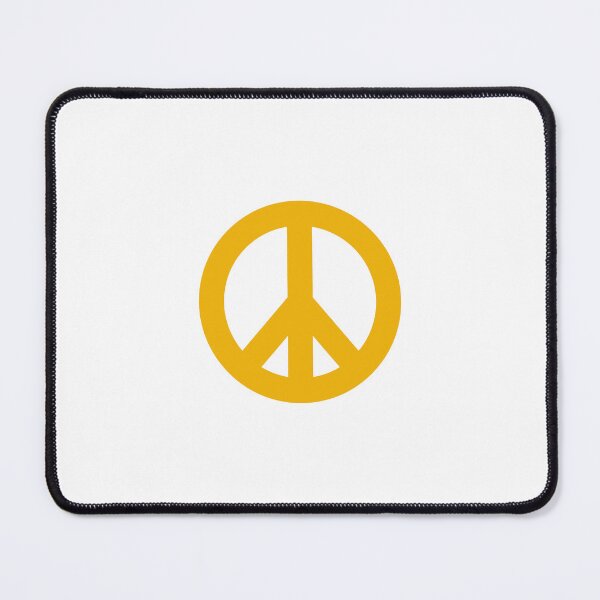 Item preview, Peace sign - yellow designed and sold by Inspirationmotivation.
