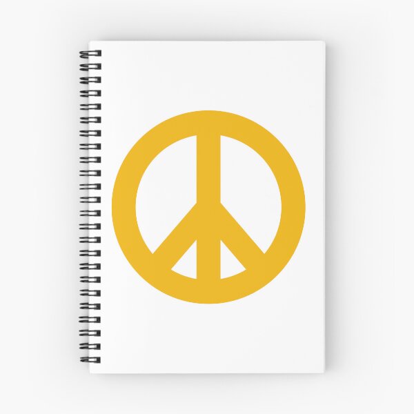 Item preview, Peace sign - yellow designed and sold by Inspirationmotivation.