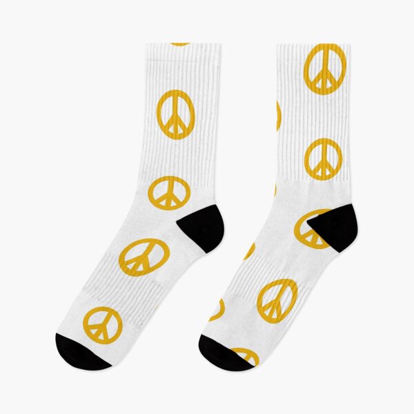Item preview, Peace sign - yellow designed and sold by Inspirationmotivation.