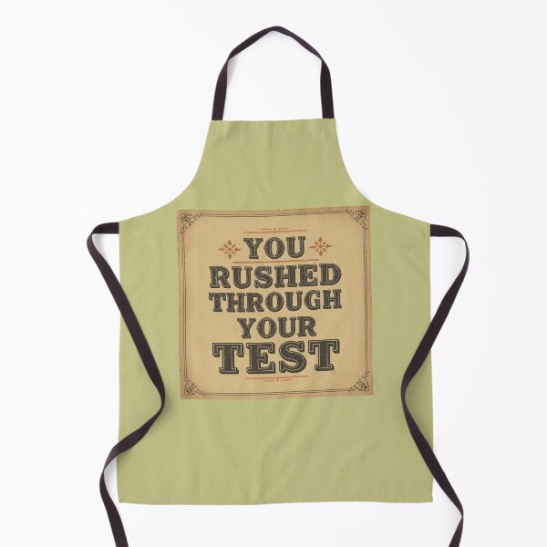 Item preview, Hiciste el examen con prisas designed and sold by Rafael Bee.