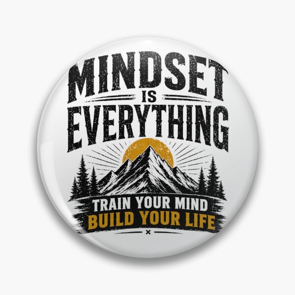 Item preview, Mindset Is Everything Motivational Shirt designed and sold by Drip5.