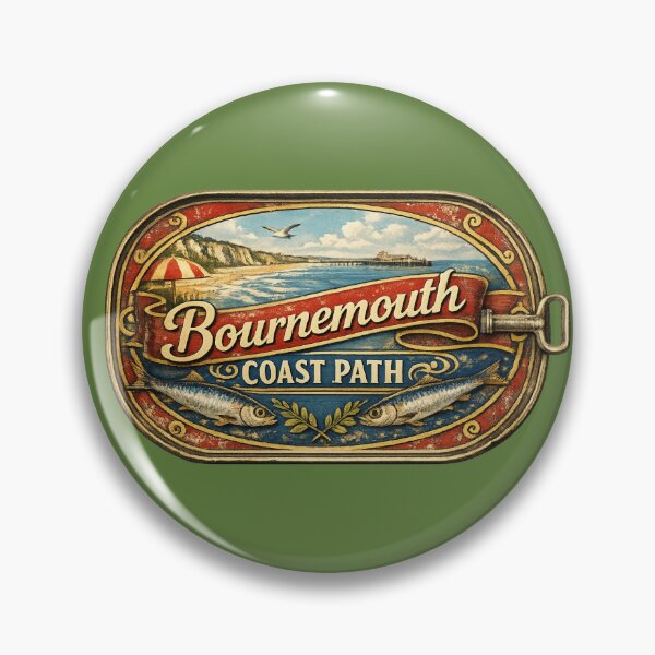 Item preview, Bournemouth Coast Path designed and sold by Broken Antler Designs .