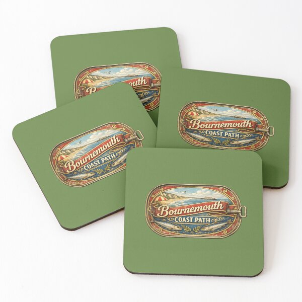 Item preview, Bournemouth Coast Path designed and sold by Broken Antler Designs .