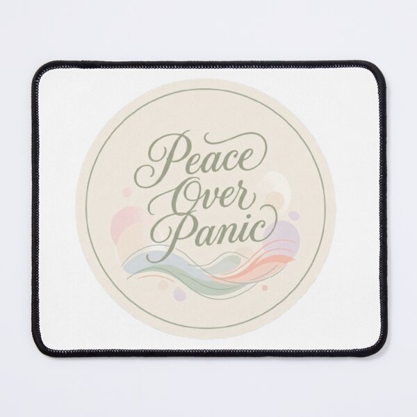 Item preview, Peace Over Panic Sticker | Christian Anxiety Relief Faith Sticker designed and sold by Nara8.
