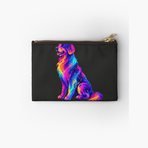 Item preview, Neon Dog Golden Retriver Abstraction Graphic.  designed and sold by byaga.