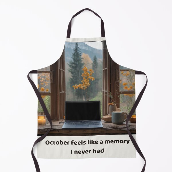 Item preview, October feels like a memory I never had designed and sold by creativityisfun.