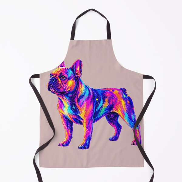 Item preview, Neon Dog French Bulldog Abstraction Graphic. designed and sold by byaga.
