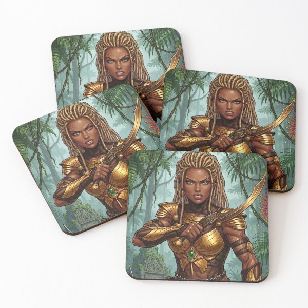 Item preview, KI Beautiful Amazon Warrior  designed and sold by HunterxDesign.