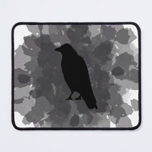 Item preview, Raven in the fog designed and sold by lulart-shop.