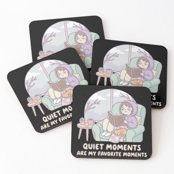 Item preview, Quiet Moments Are My Favourite Moments  designed and sold by Catzura.