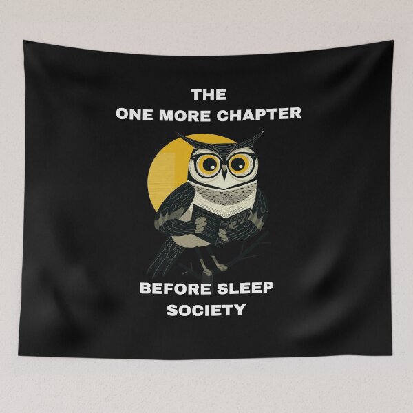 Item preview, The One more chapter before sleep society designed and sold by raffrasta.