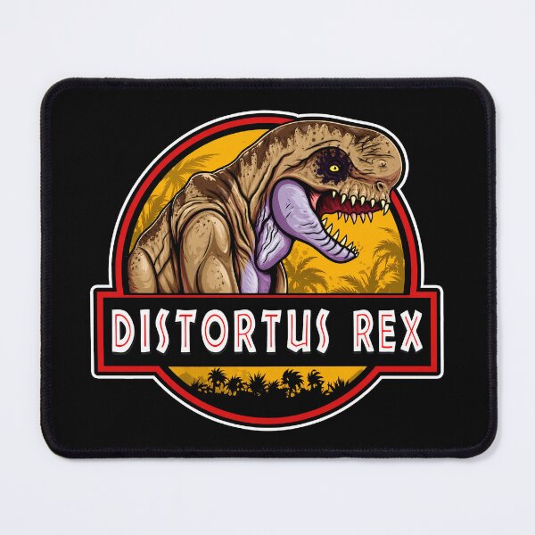 Item preview, distortus rex jurassic logo rebirth trex dinosaurs designed and sold by Blck-Acid-Devil.