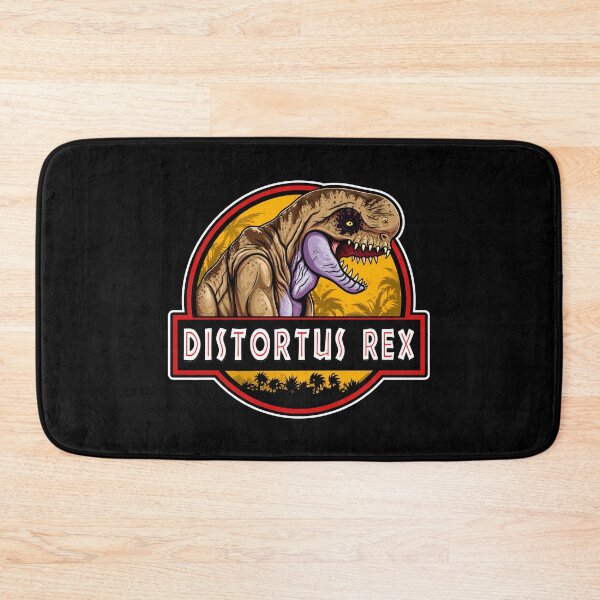 Item preview, distortus rex jurassic logo rebirth trex dinosaurs designed and sold by Blck-Acid-Devil.