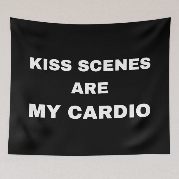 Item preview, Kiss scenes are my cardio designed and sold by raffrasta.