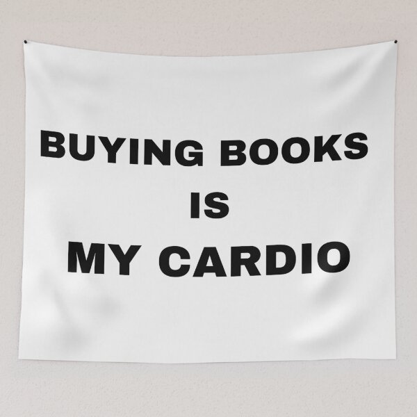 Item preview, Buying books is my cardio designed and sold by raffrasta.