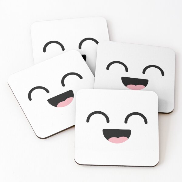 Item preview, Adorable kawaii joyful smiling face designed and sold by BlushyPrint.