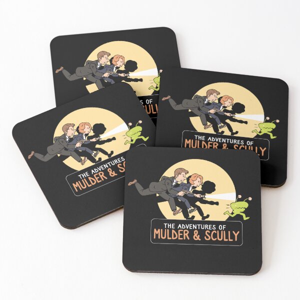 Item preview, The Adventures of Mulder and Scully designed and sold by Nerd Shizzle.