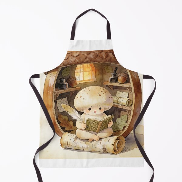 Item preview, Mushroom Writer Cottagecore - Cozy Forest Folk designed and sold by PictorialWhimsy.